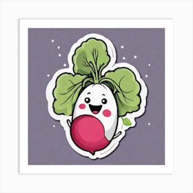 Radish 3 Art Print