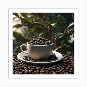 Coffee Beans 143 Art Print