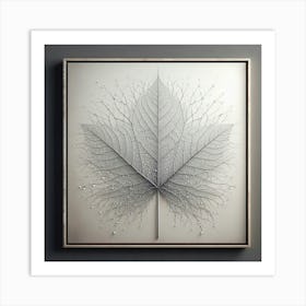 Maple Leaf Wall Art Art Print