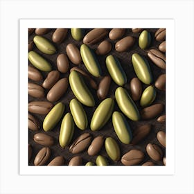 Coffee Beans 282 Art Print