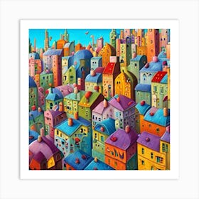 Cityscape 4 Art Print