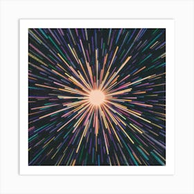 Starburst 3 Art Print