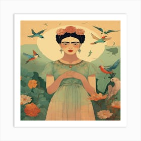 Frida Kahlo 1 Art Print