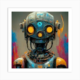 Robot 1 Art Print