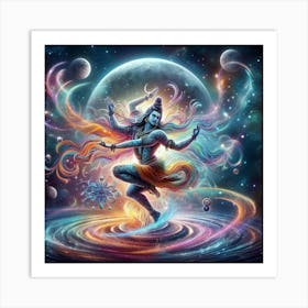 Lord Shiva 9 Art Print