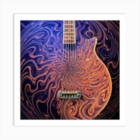 Acoustic Guitar Art Print