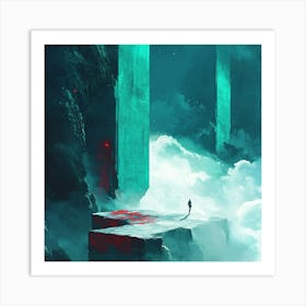 Aeon Scifi Art Print