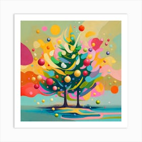 Christmas Tree Art Print