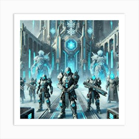 Frost Sentinels Art Print