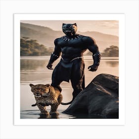 Black Panther Art Print