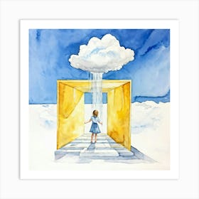 Cloud In The Sky Art Print