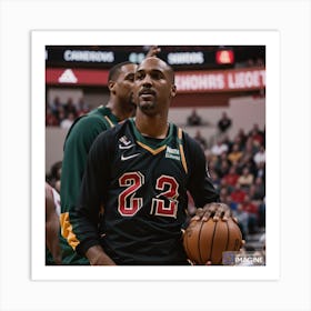 Gary Payton AI Art Print