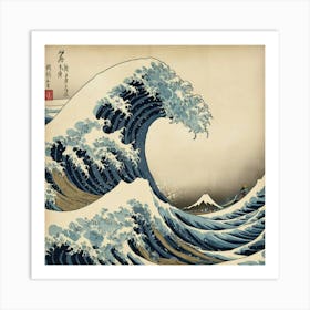 Great Wave Off Kanagawa 2 Art Print