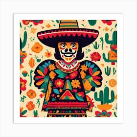 Day Of The Dead 31 Art Print