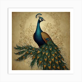 Peacock 43 Art Print