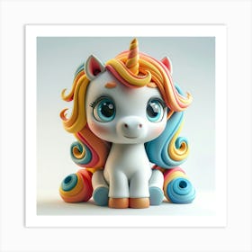 Beautiful Unicorn 11 Art Print