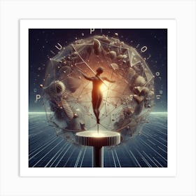 Futuristic World Art Print