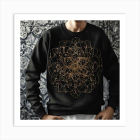 Mandala Sweatshirt 1 Art Print