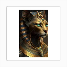 Egyptian Cat Art Print