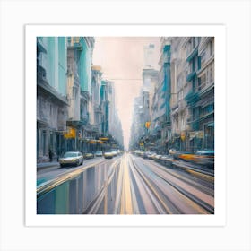 Argentina City Street Art Print