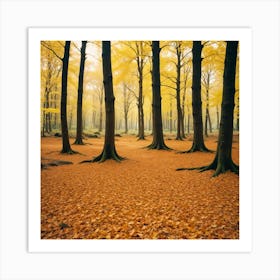 Beautiful Forest Landscape 1 Art Print