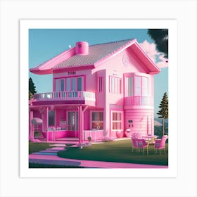 Barbie Dream House (978) Art Print