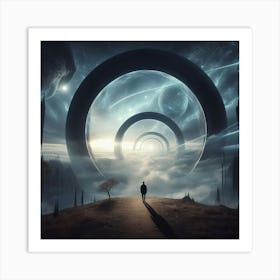 Different dimension Art Print