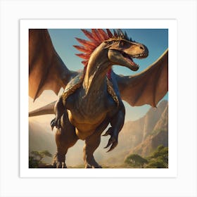 Dinosaur 2 Art Print