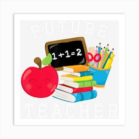 Future Teacher Costume For Adults And Kids Art Print