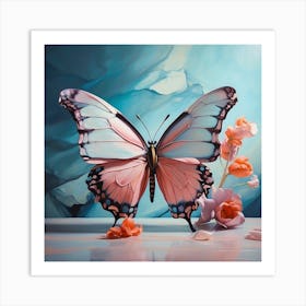 'Flutter' Art Print