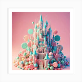 Disney Castle Art Print