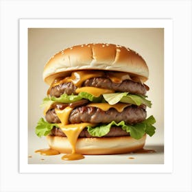 Burger 1 Art Print