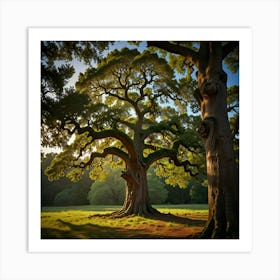 Oak Tree 1 Art Print