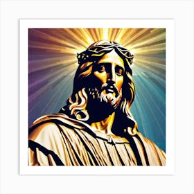 Jesus Christ 3 Art Print