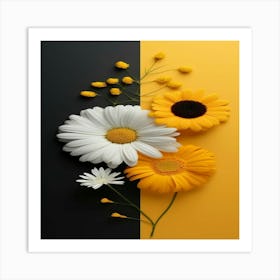 Daisies Art Print