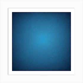 Blue Abstract Background 2 Art Print