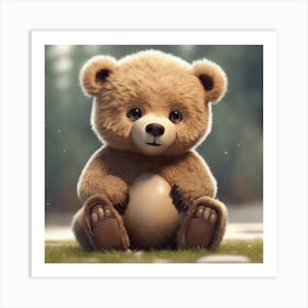 Teddy Bear 1 Art Print