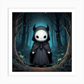 Skeletal Wraith Art Print