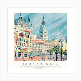 Buenos Aires Art Print