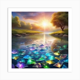 Rainbow In The Sky Art Print