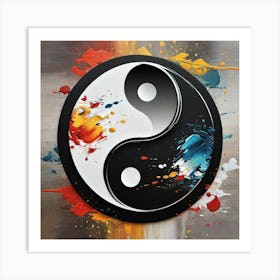 Yin Yang 33 Art Print