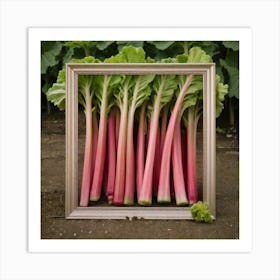 Rhubarb 83 Art Print