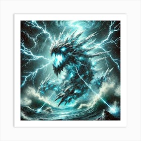 Crystal Leviathan 3 Art Print