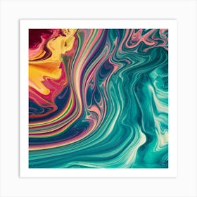 Abstract - Abstract Stock Videos & Royalty-Free Footage 4 Art Print