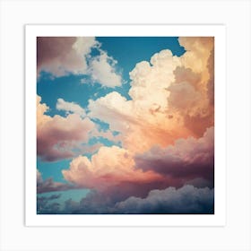 Cloudy Sky Art Print