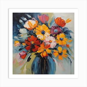 Flowers In A Vase Art Print