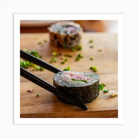 Sushi Art Print