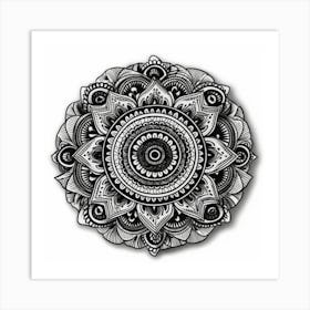 Mandala Art Print