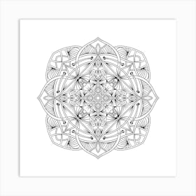 Mandala Art Art Print