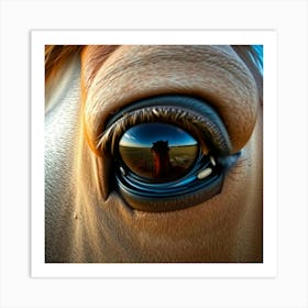 Horse'S Eye 8 Art Print